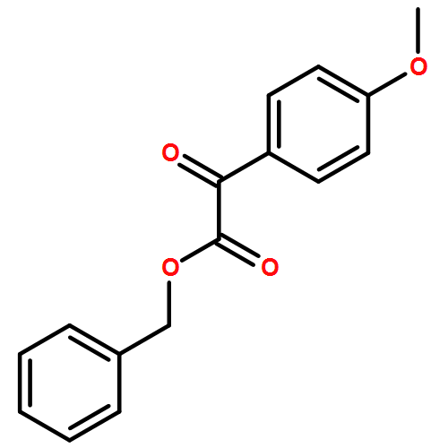 Benzeneacetic acid, 4-methoxy-α-oxo-, phenylmethyl ester 