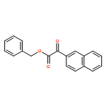 2-Naphthaleneacetic acid, α-oxo-, phenylmethyl ester 