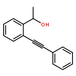 Benzenemethanol, α-methyl-2-(2-phenylethynyl)- 