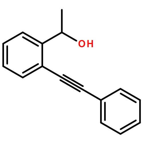 Benzenemethanol, α-methyl-2-(2-phenylethynyl)- 