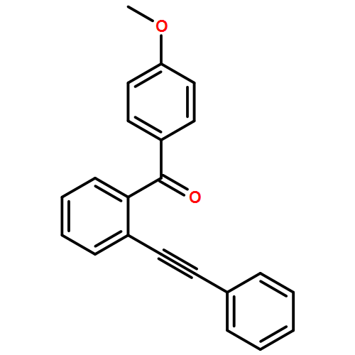 Methanone, (4-methoxyphenyl)[2-(2-phenylethynyl)phenyl]- 