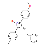 Azete, 2,3-dihydro-4-(4-methoxyphenyl)-2-(4-methylphenyl)-3-(2-phenylethylidene)-, 1-oxide 