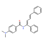 Benzamide, 4-(dimethylamino)-N-[(1Z,3E)-1,4-diphenyl-1,3-butadien-1-yl]- 