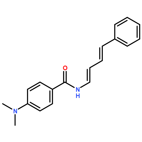 Benzamide, 4-(dimethylamino)-N-[(1Z,3E)-4-phenyl-1,3-butadien-1-yl]- 