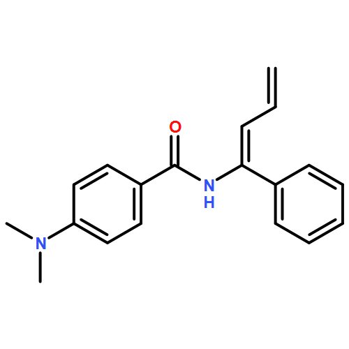 Benzamide, 4-(dimethylamino)-N-[(1Z)-1-phenyl-1,3-butadien-1-yl]- 