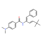 Benzamide, 4-(dimethylamino)-N-[(1E,2E)-4,4-dimethyl-1-(phenylmethylene)-2-penten-1-yl]- 