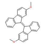 9H-Fluorene, 2-methoxy-9-(2-methoxy-9H-fluoren-9-ylidene)-, (E)- (9CI) 