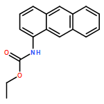 Carbamic acid, 1-anthracenyl-, ethyl ester (9CI) 