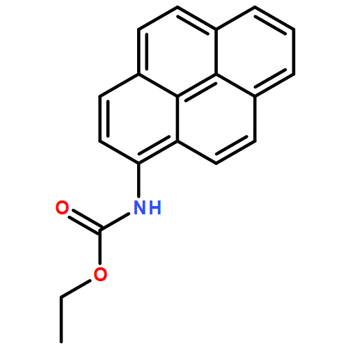 Carbamic acid, 1-pyrenyl-, ethyl ester (9CI) 