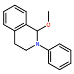 Isoquinoline, 1,2,3,4-tetrahydro-1-methoxy-2-phenyl- 