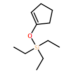 Cyclopentene, 1-[(triethylsilyl)oxy]- 