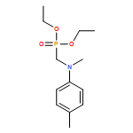 Phosphonic acid, P-[[methyl(4-methylphenyl)amino]methyl]-, diethyl ester 