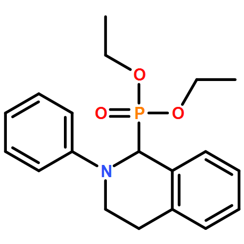 Phosphonic acid, P-(1,2,3,4-tetrahydro-2-phenyl-1-isoquinolinyl)-, diethyl ester 