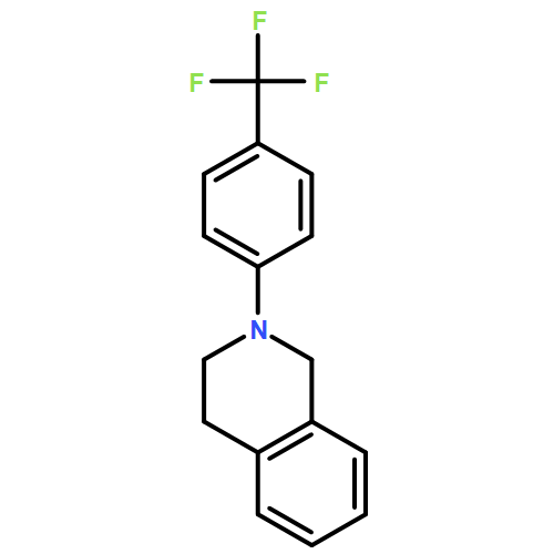 Isoquinoline, 1,2,3,4-tetrahydro-2-[4-(trifluoromethyl)phenyl]- 