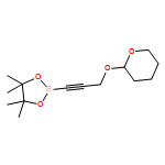 2H-Pyran, tetrahydro-2-[[3-(4,4,5,5-tetramethyl-1,3,2-dioxaborolan-2-yl)-2-propyn-1-yl]oxy]- 