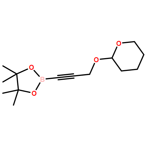 2H-Pyran, tetrahydro-2-[[3-(4,4,5,5-tetramethyl-1,3,2-dioxaborolan-2-yl)-2-propyn-1-yl]oxy]- 