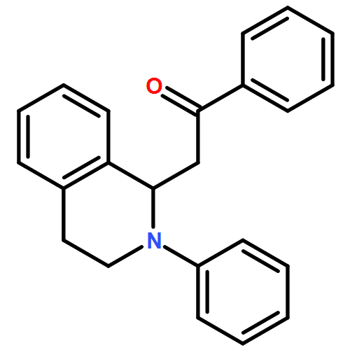 Ethanone, 1-phenyl-2-(1,2,3,4-tetrahydro-2-phenyl-1-isoquinolinyl)- 