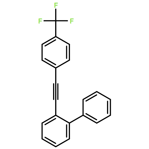 1,1-Biphenyl, 2-[2-[4-(trifluoromethyl)phenyl]ethynyl]- 