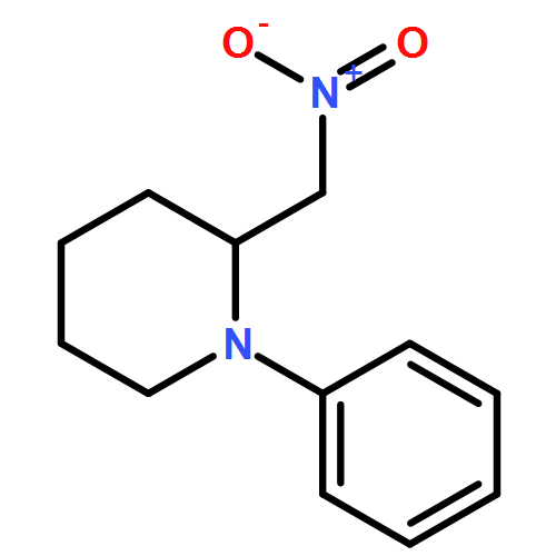 Piperidine, 2-(nitromethyl)-1-phenyl- 