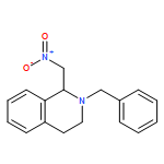 Isoquinoline, 1,2,3,4-tetrahydro-1-(nitromethyl)-2-(phenylmethyl)- 