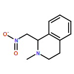 Isoquinoline, 1,2,3,4-tetrahydro-2-methyl-1-(nitromethyl)- 