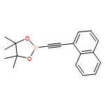 1,3,2-Dioxaborolane, 4,4,5,5-tetramethyl-2-[2-(1-naphthalenyl)ethynyl]- 