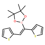 1,3,2-Dioxaborolane, 2-[(1Z)-1,2-di-2-thienylethenyl]-4,4,5,5-tetramethyl- 