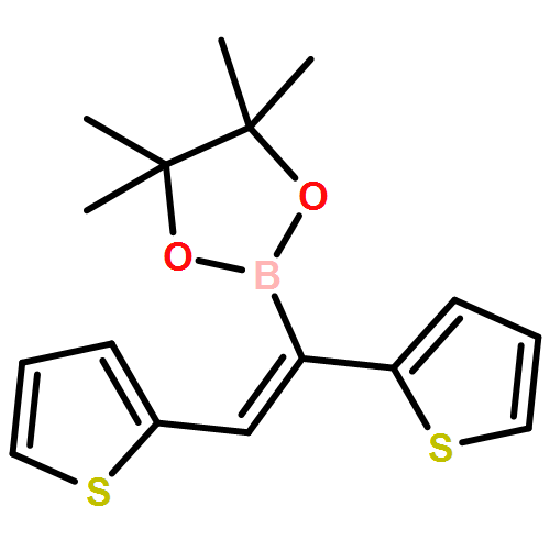 1,3,2-Dioxaborolane, 2-[(1Z)-1,2-di-2-thienylethenyl]-4,4,5,5-tetramethyl- 