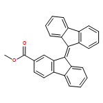 9H-Fluorene-2-carboxylic acid, 9-(9H-fluoren-9-ylidene)-, methyl ester 