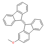 9H-Fluorene, 9-(9H-fluoren-9-ylidene)-2-methoxy- 