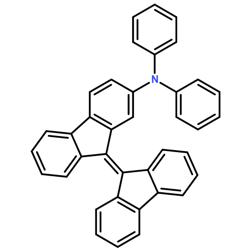 9H-Fluoren-2-amine, 9-(9H-fluoren-9-ylidene)-N,N-diphenyl- 