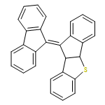 10H-Benz[b]indeno[2,1-d]thiophene, 10-(9H-fluoren-9-ylidene)-4b,9b-dihydro- 