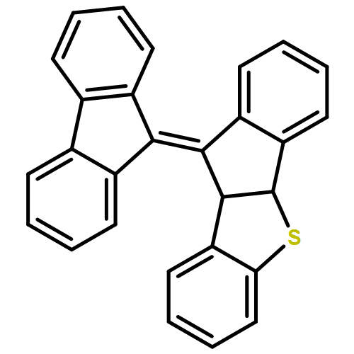 10H-Benz[b]indeno[2,1-d]thiophene, 10-(9H-fluoren-9-ylidene)-4b,9b-dihydro- 