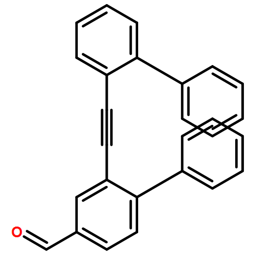 [1,1-Biphenyl]-4-carboxaldehyde, 2-(2-[1,1-biphenyl]-2-ylethynyl)- 