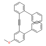 1,1-Biphenyl, 2-(2-[1,1-biphenyl]-2-ylethynyl)-4-methoxy- 