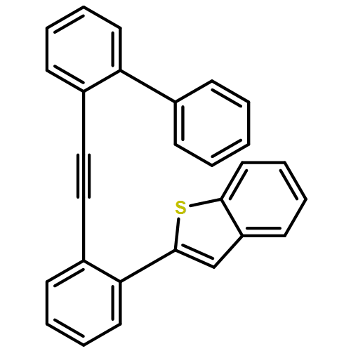 Benzo[b]thiophene, 2-[2-(2-[1,1-biphenyl]-2-ylethynyl)phenyl]- 