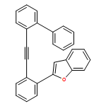 Benzofuran, 2-[2-(2-[1,1-biphenyl]-2-ylethynyl)phenyl]- 