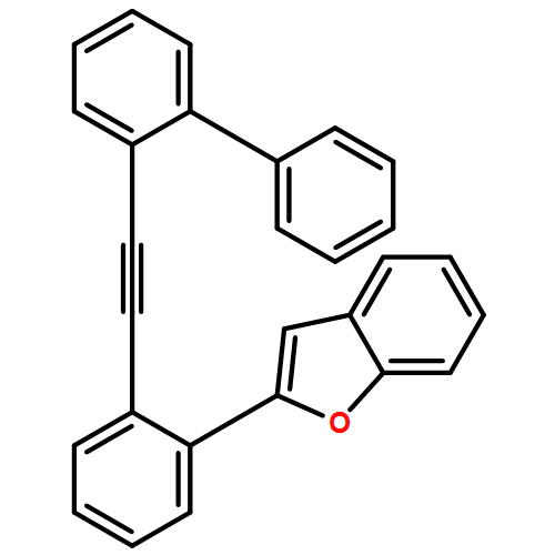 Benzofuran, 2-[2-(2-[1,1-biphenyl]-2-ylethynyl)phenyl]- 