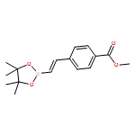 Benzoic acid, 4-[(1E)-2-(4,4,5,5-tetramethyl-1,3,2-dioxaborolan-2-yl)ethenyl]-, methyl ester 