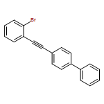 1,1-Biphenyl, 4-[2-(2-bromophenyl)ethynyl]- 