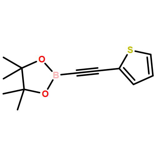 1,3,2-Dioxaborolane, 4,4,5,5-tetramethyl-2-[2-(2-thienyl)ethynyl]- 