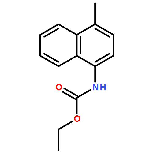 Carbamic acid, N-(4-methyl-1-naphthalenyl)-, ethyl ester 