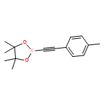 1,3,2-Dioxaborolane, 4,4,5,5-tetramethyl-2-[2-(4-methylphenyl)ethynyl]- 