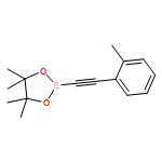 1,3,2-Dioxaborolane, 4,4,5,5-tetramethyl-2-[2-(2-methylphenyl)ethynyl]- 