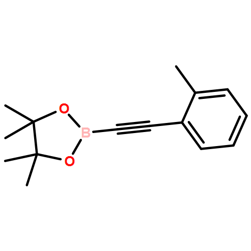 1,3,2-Dioxaborolane, 4,4,5,5-tetramethyl-2-[2-(2-methylphenyl)ethynyl]- 