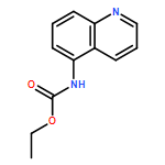 Carbamic acid, N-5-quinolinyl-, ethyl ester 