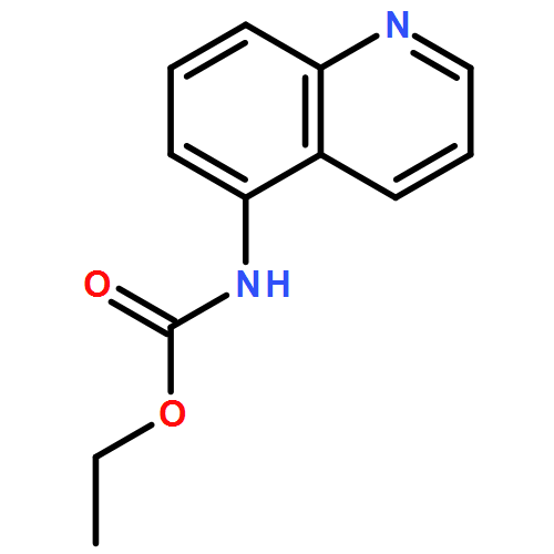 Carbamic acid, N-5-quinolinyl-, ethyl ester 