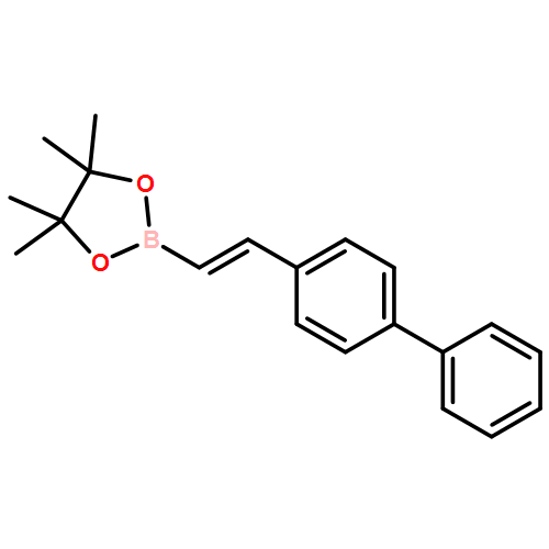 1,3,2-Dioxaborolane, 2-[(1E)-2-[1,1-biphenyl]-4-ylethenyl]-4,4,5,5-tetramethyl- 