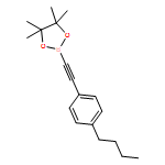 1,3,2-Dioxaborolane, 2-[2-(4-butylphenyl)ethynyl]-4,4,5,5-tetramethyl- 