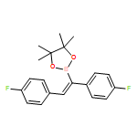 1,3,2-Dioxaborolane, 2-[(1Z)-1,2-bis(4-fluorophenyl)ethenyl]-4,4,5,5-tetramethyl- 